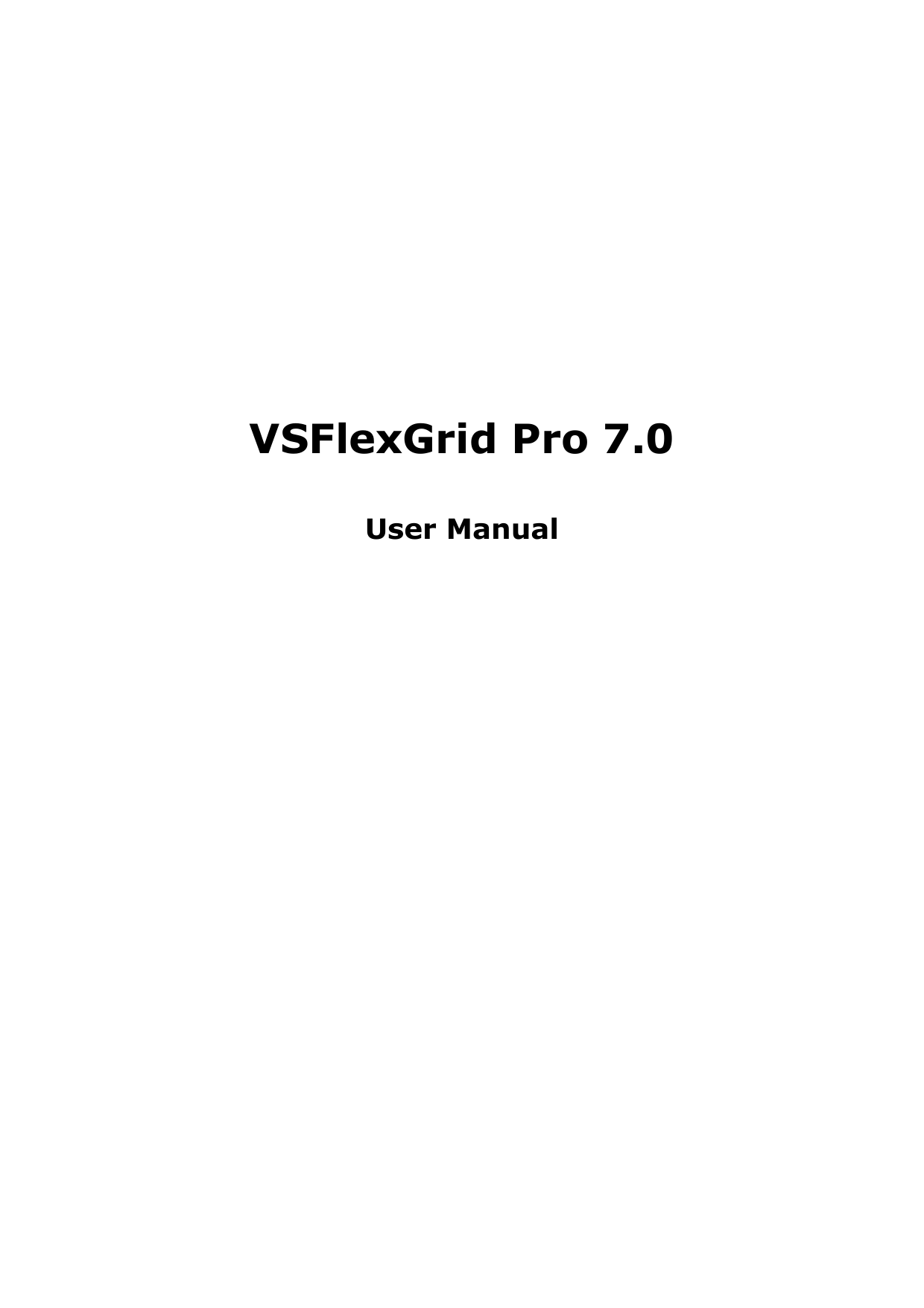 vsflexgrid pro 7.0 64 bit