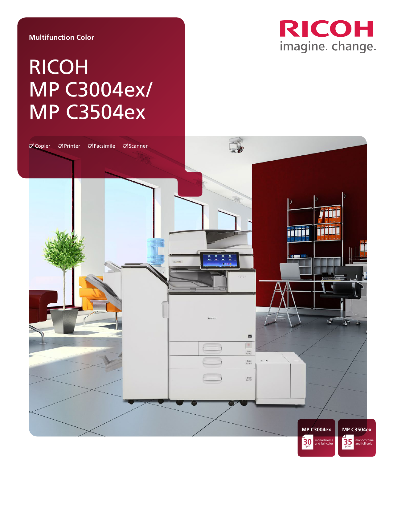RICOH MP C3004ex/ MP C3504ex | Manualzz