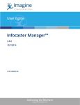 Infocaster Manager 4.8.6 User Guide