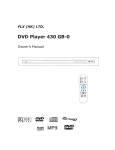 FLX 430 GB-0 Owner's Manual