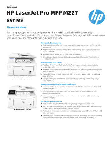 hp m252 printer will not print both sides