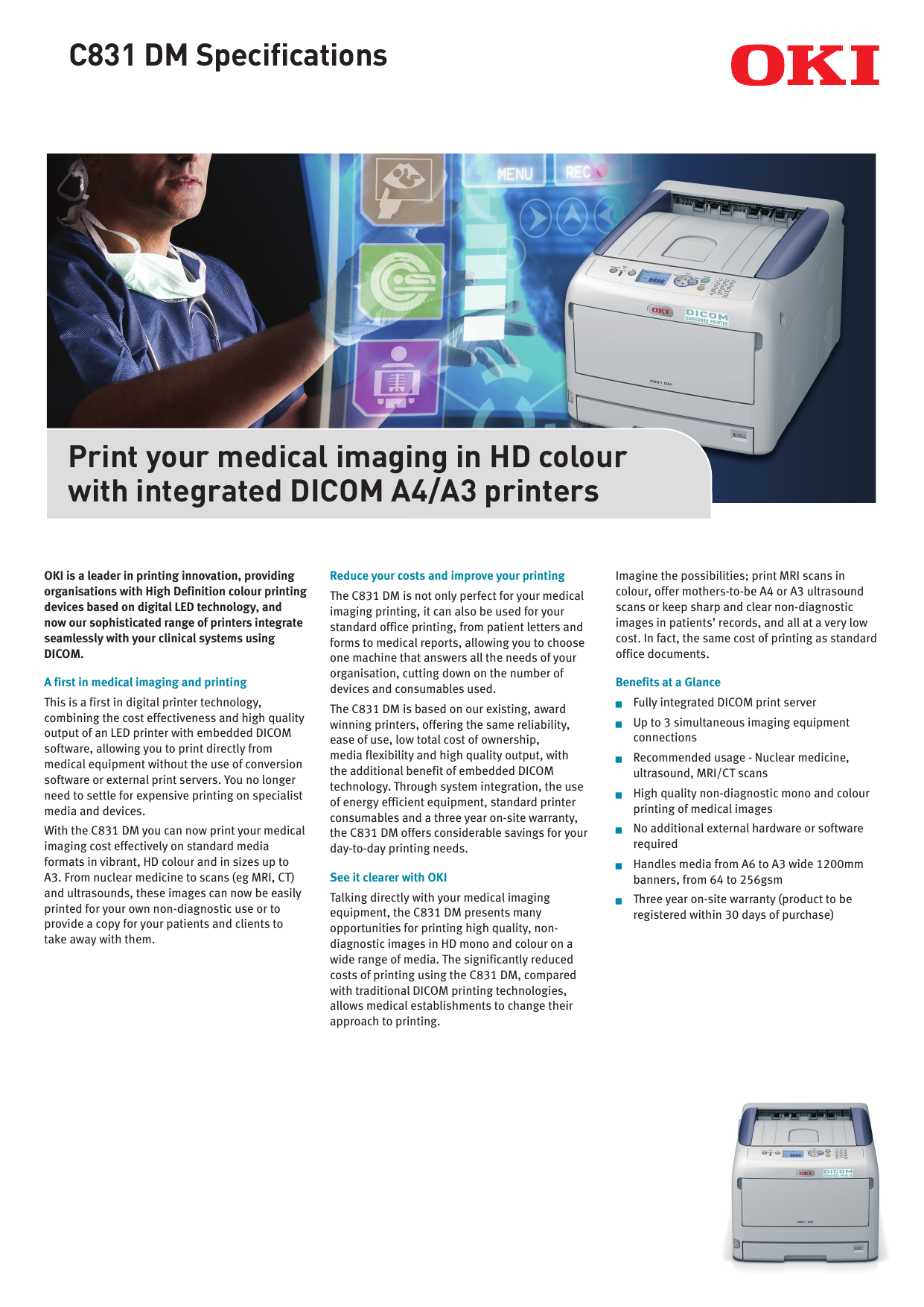 Print your medical imaging in HD colour 