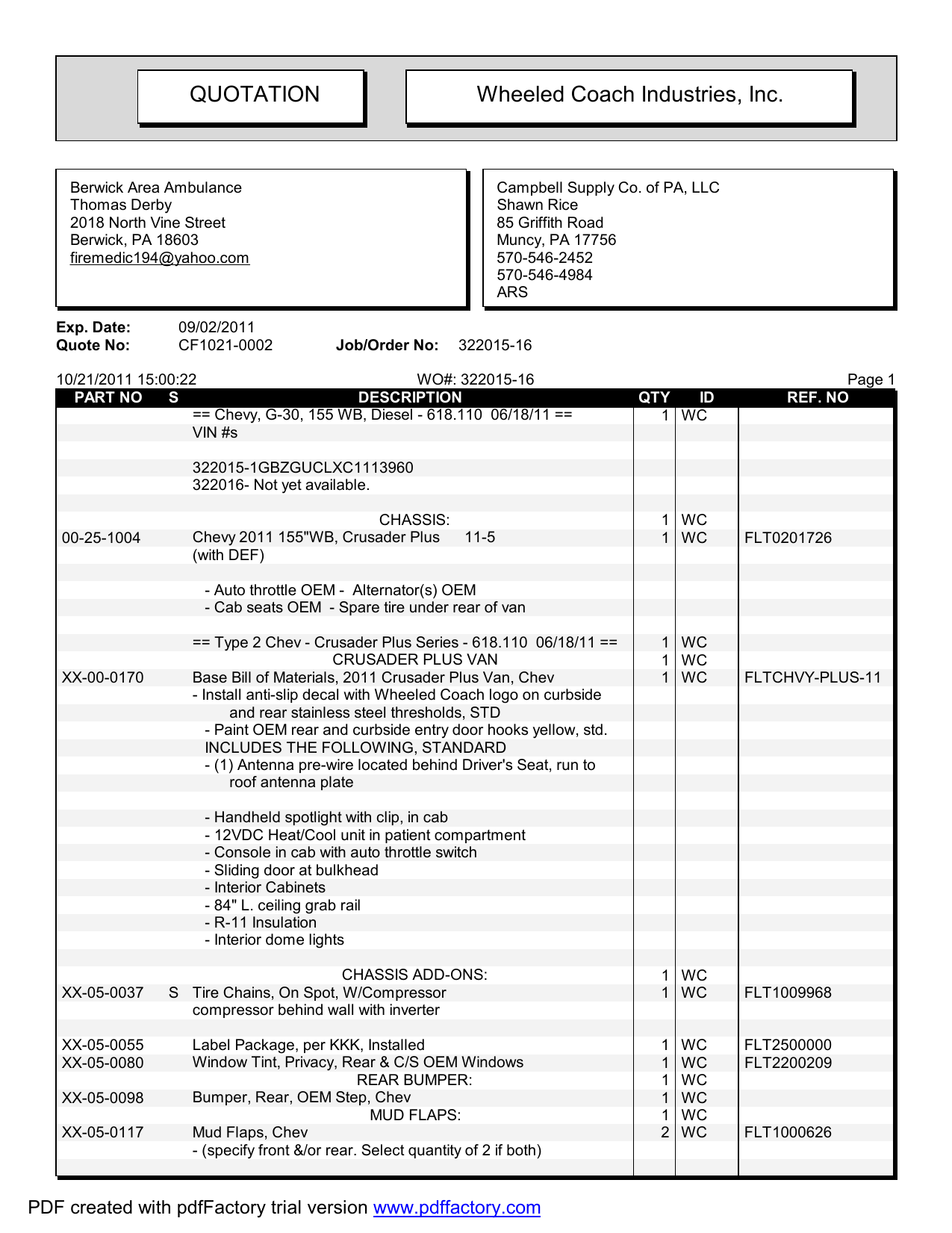 Quotation Campbell Supply Manualzz