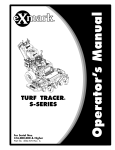 Exmark Turf Tracer S-Series Operator's Manual
