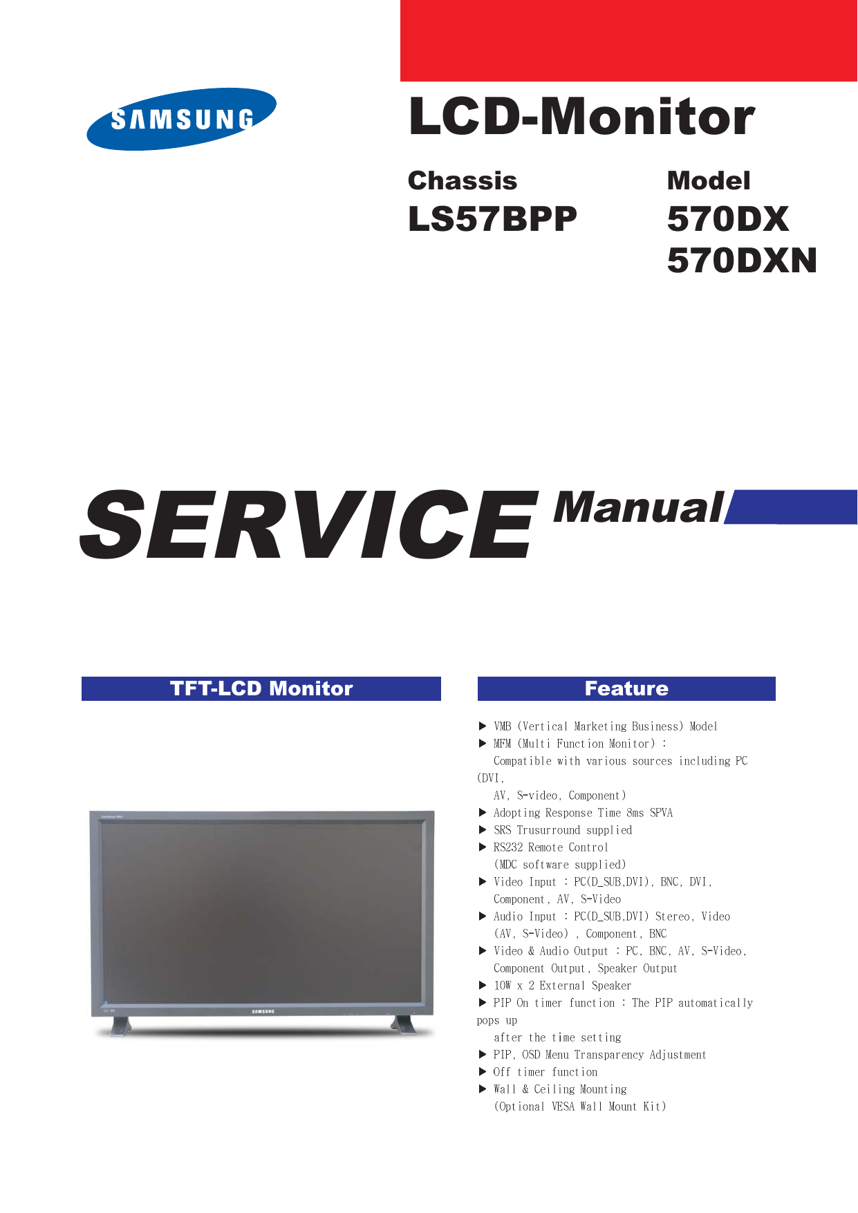 SERVICE Manual | Operation Instruction & Installation.pdf