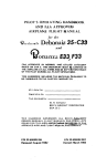 Debonair 35-C33 &amp; Bonanza E33/F33 Manual + AI Chat