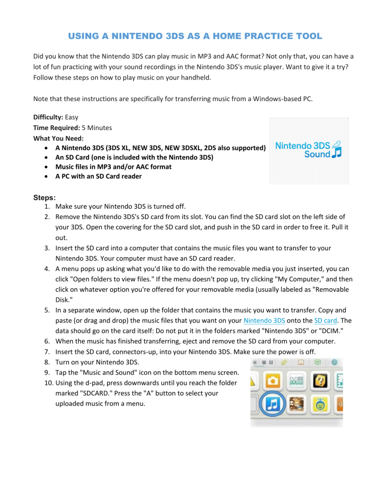 Jegyzet Cserelje Szamla Nintendo 3ds Sd Card Format Geslab Net
