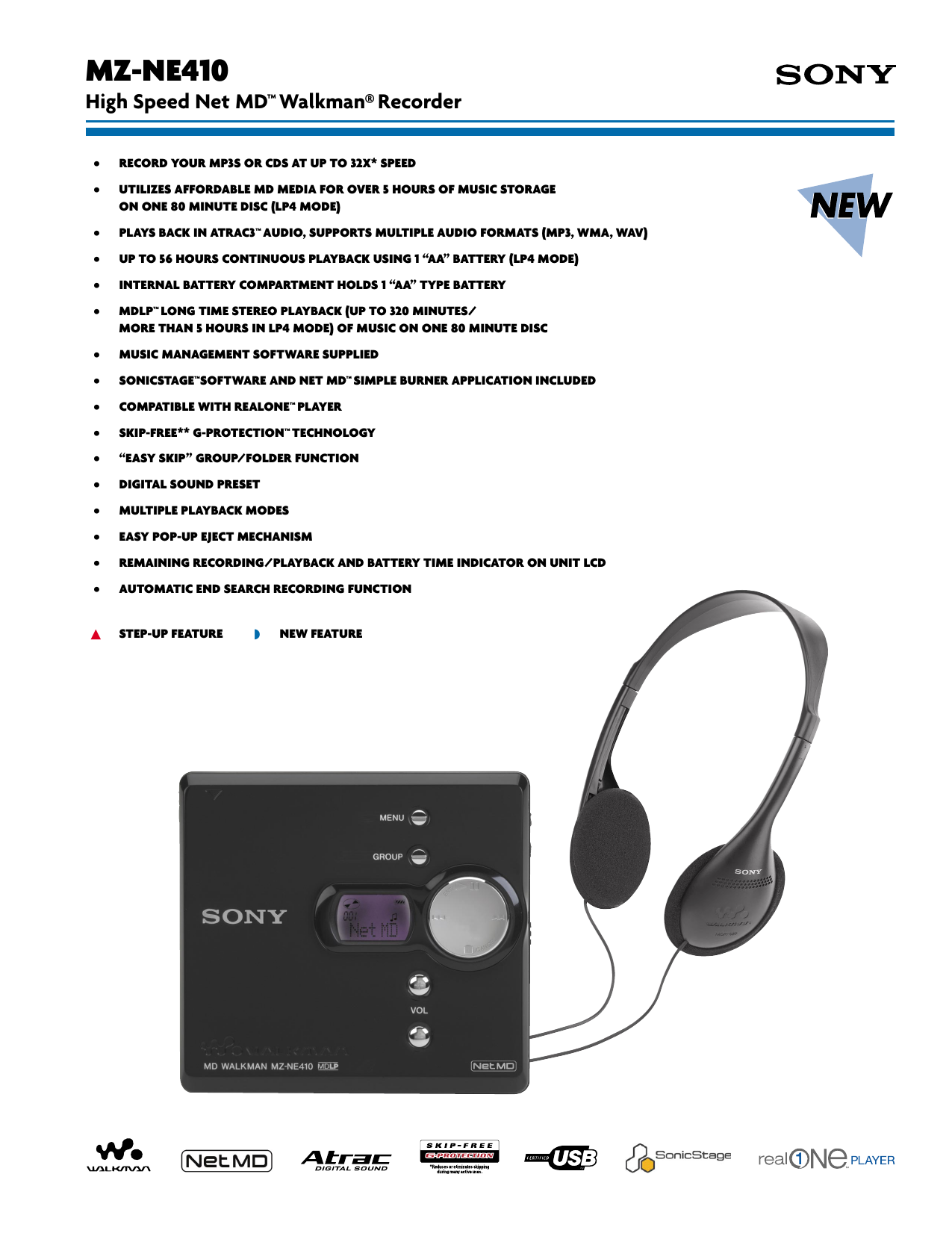 Sony Mz Ne410 Software