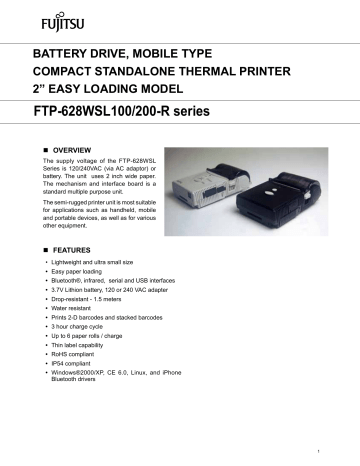 FTP-628WSL100/200 | Manualzz