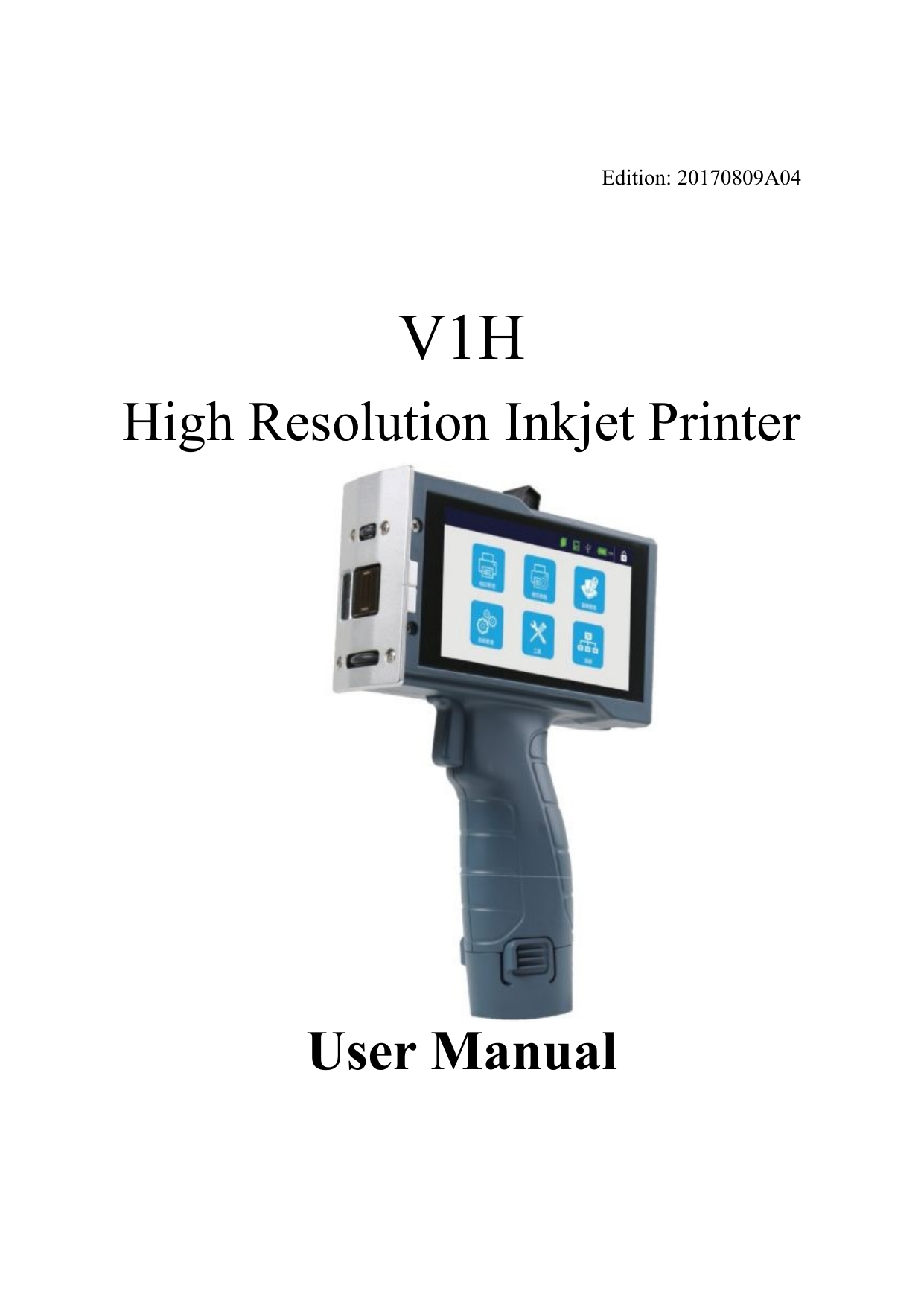 High Resolution Inkjet Printer User Manual Manualzz