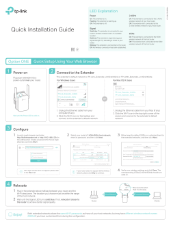 TP-LINK RE305 - Installation guide, Owner's manual, User manual