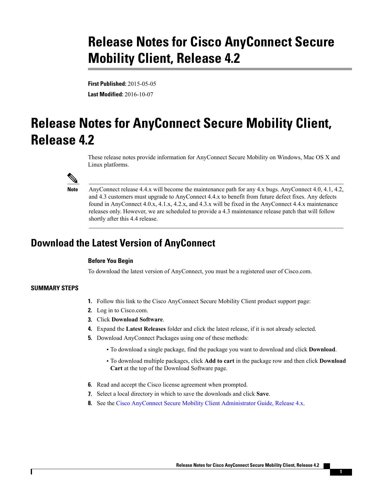 cisco anyconnect secure mobility client for linux