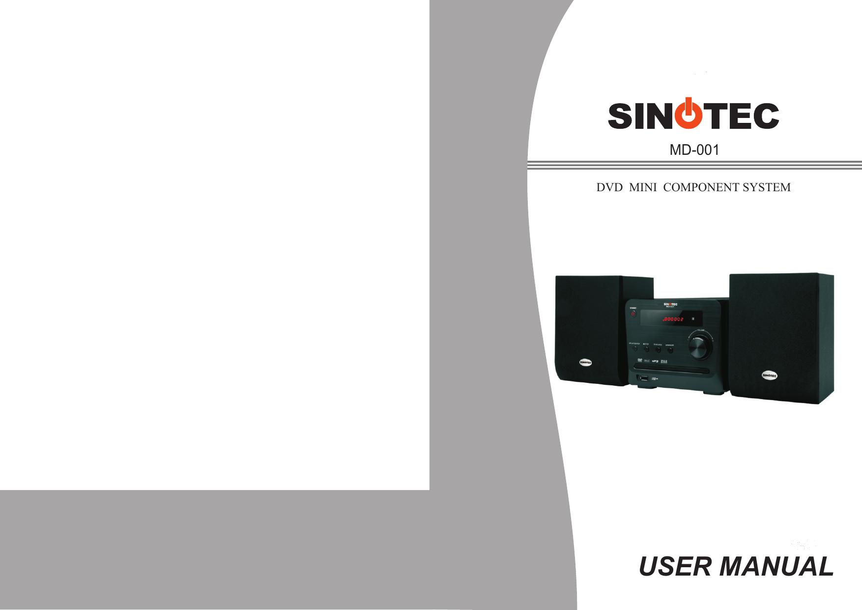 Sinotec MD001 User manual Manualzz