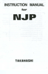 TAKAHASHI NJP INSTRUCTION MANUAL
