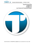 Tisch Environmental TE-Wilbur | AI Chat &amp; PDF Access