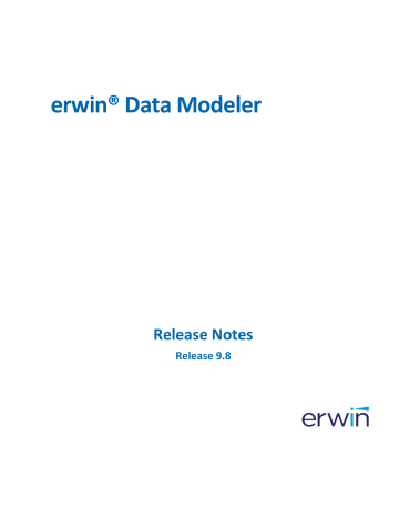ca erwin data modeler standard edition