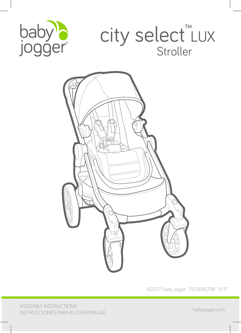 city select pram kit instructions