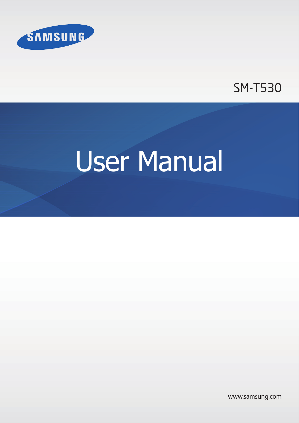 Samsung SM-T530 User manual | Manualzz