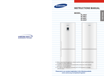 Samsung Rl34egps Rl34scps Rl34ecmb Rl37ecsw Rl34ecps Rl34egms Rl38egsw Srl323nw Rl370egts Srl324np User Manual Manualzz