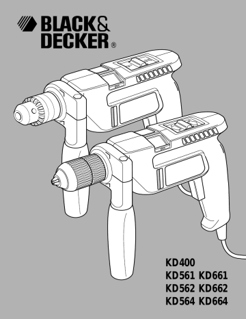 User manual Black & Decker RCS614 (English - 44 pages)