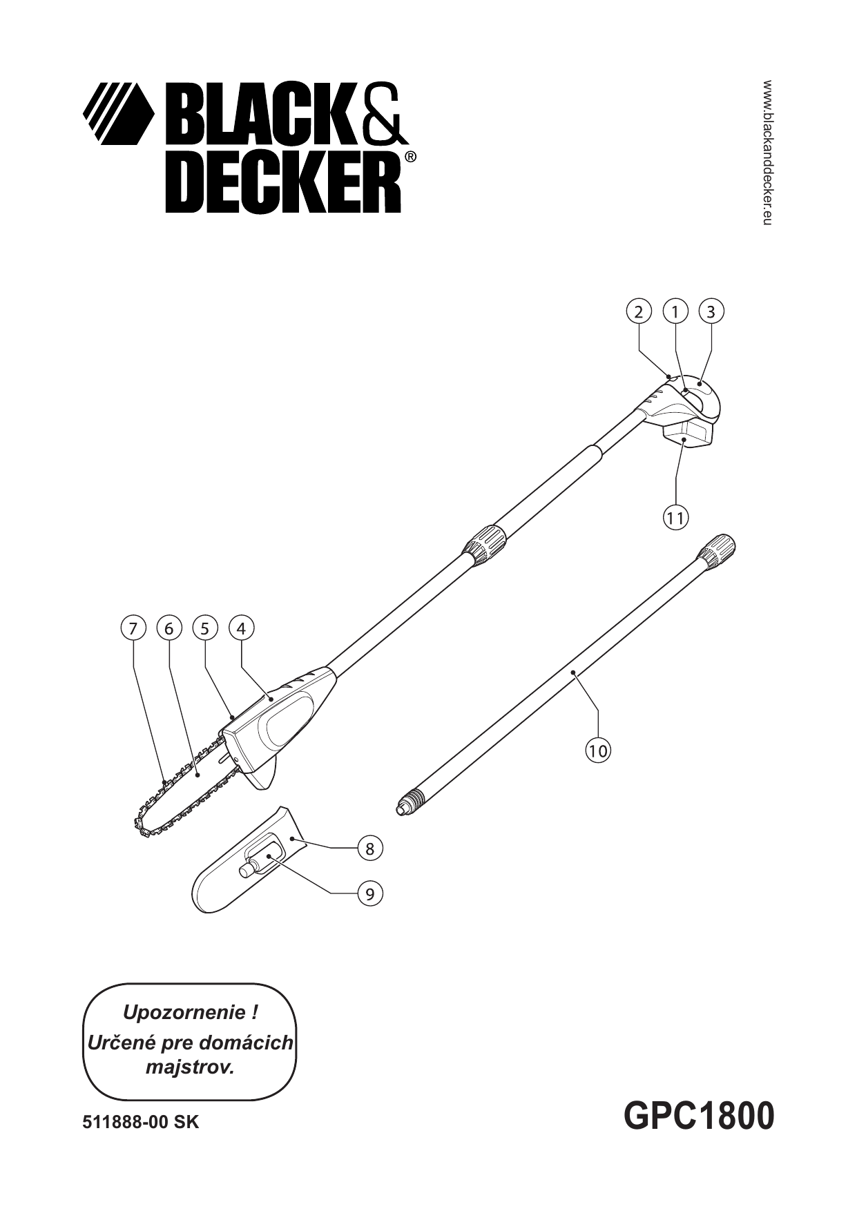 Image of Black & Decker KC360NM cordless chainsaw