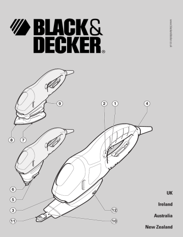 Black&Decker MT3000K WALLPAPER STRIPPER instruction manual | Manualzz