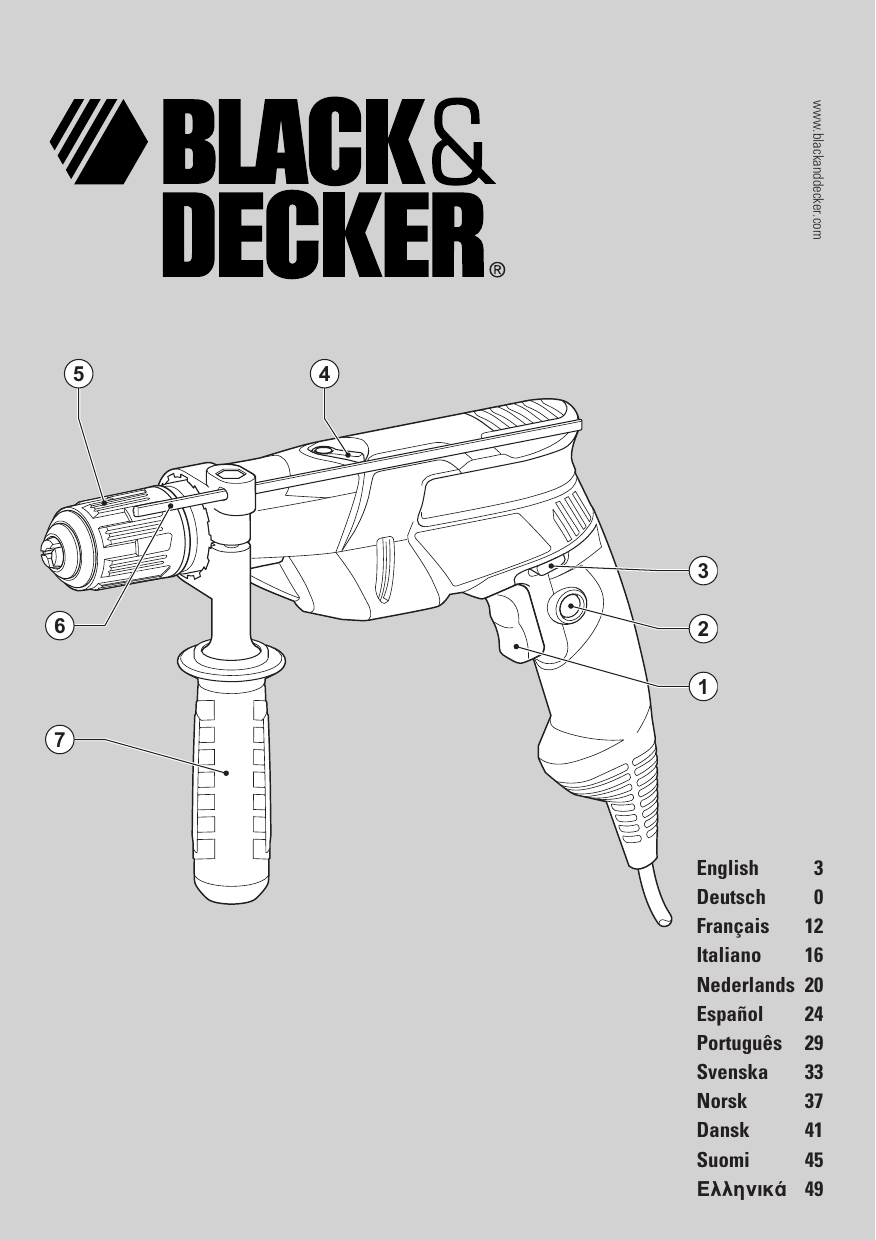 Image of Black & Decker KR653 direct website