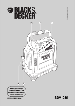 BDV1085-Black And Decker-Battery Charger