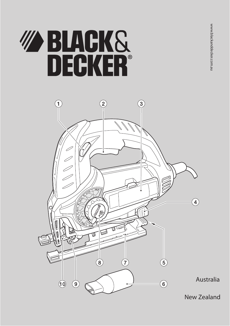 Black&Decker KS999 Jig Saw 600W Turbo for 220 Volts