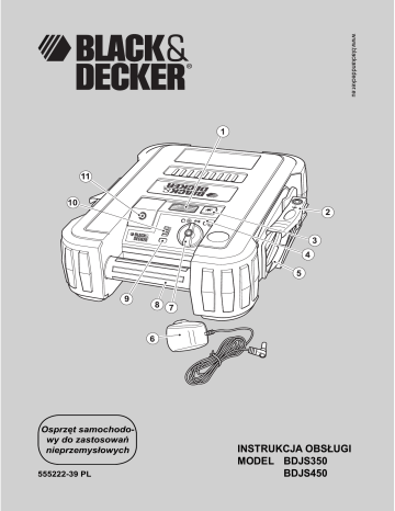 Black&Decker BDJS450I JUMP STARTER instruction manual | Manualzz