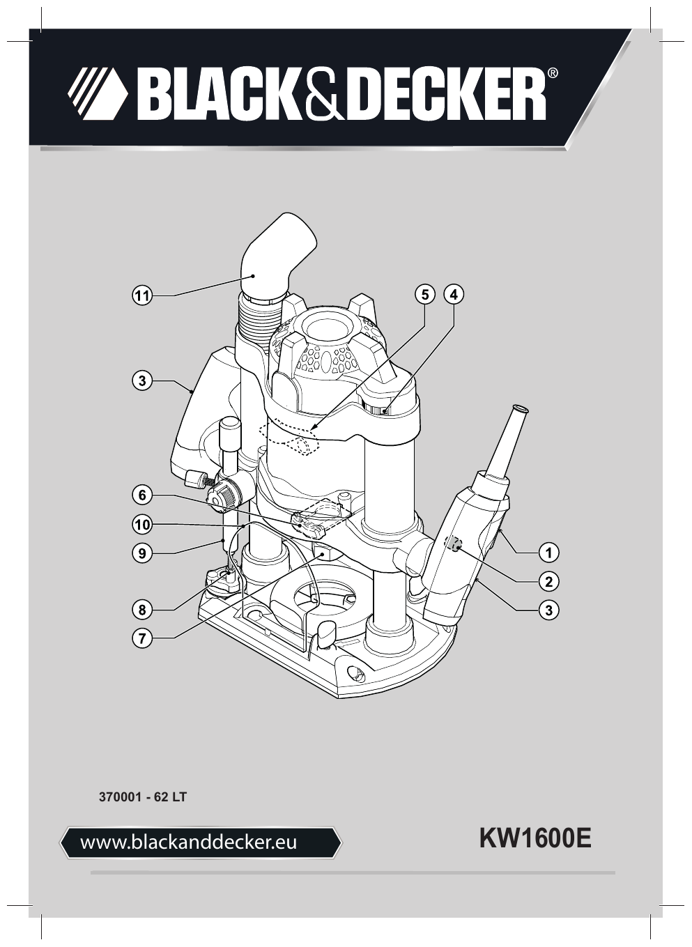 Black Decker Kw1600e Instruction Manual Manualzz