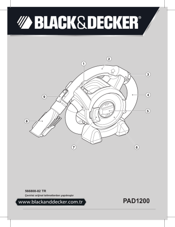 Black&Decker PAD1200 CAR VAC instruction manual | Manualzz