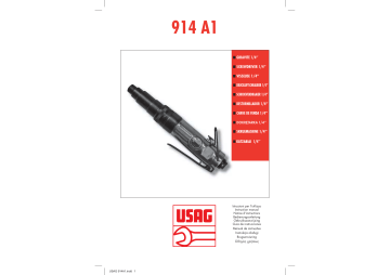 USAG 914 A1 1/4 Instruction manual | Manualzz