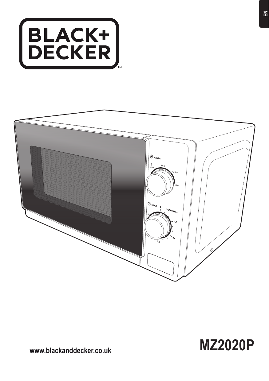 Black Decker MZ2020P MICROWAVE instruction manual Manualzz