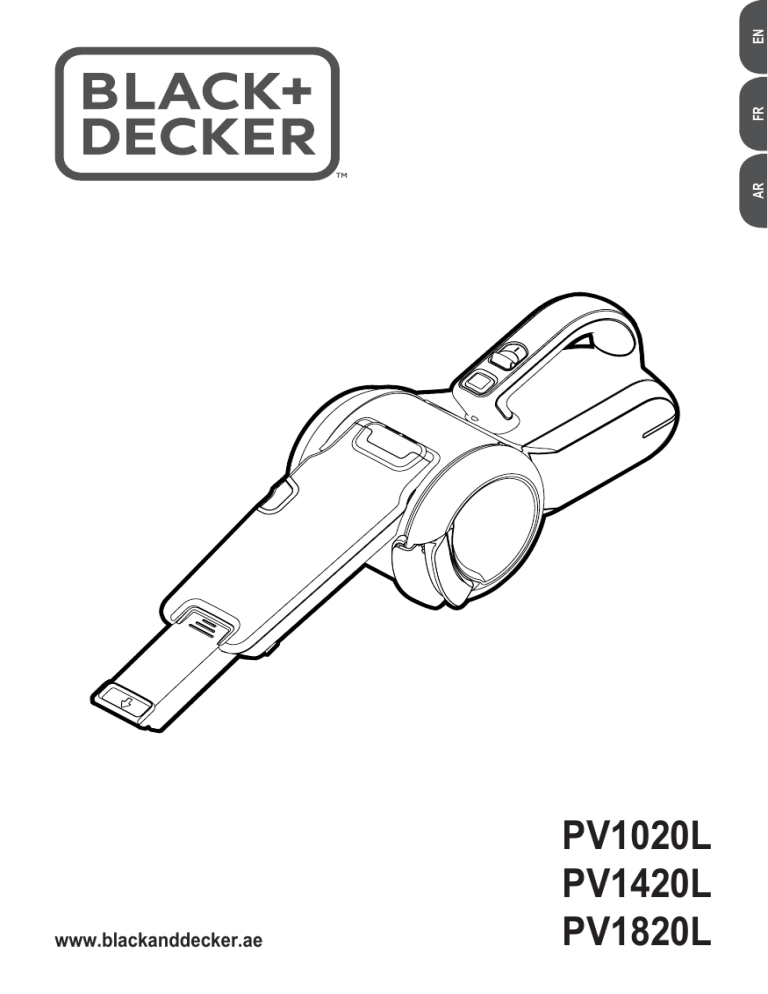 Black Decker Pv10l Dustbuster Type H2 Instruction Manual Manualzz