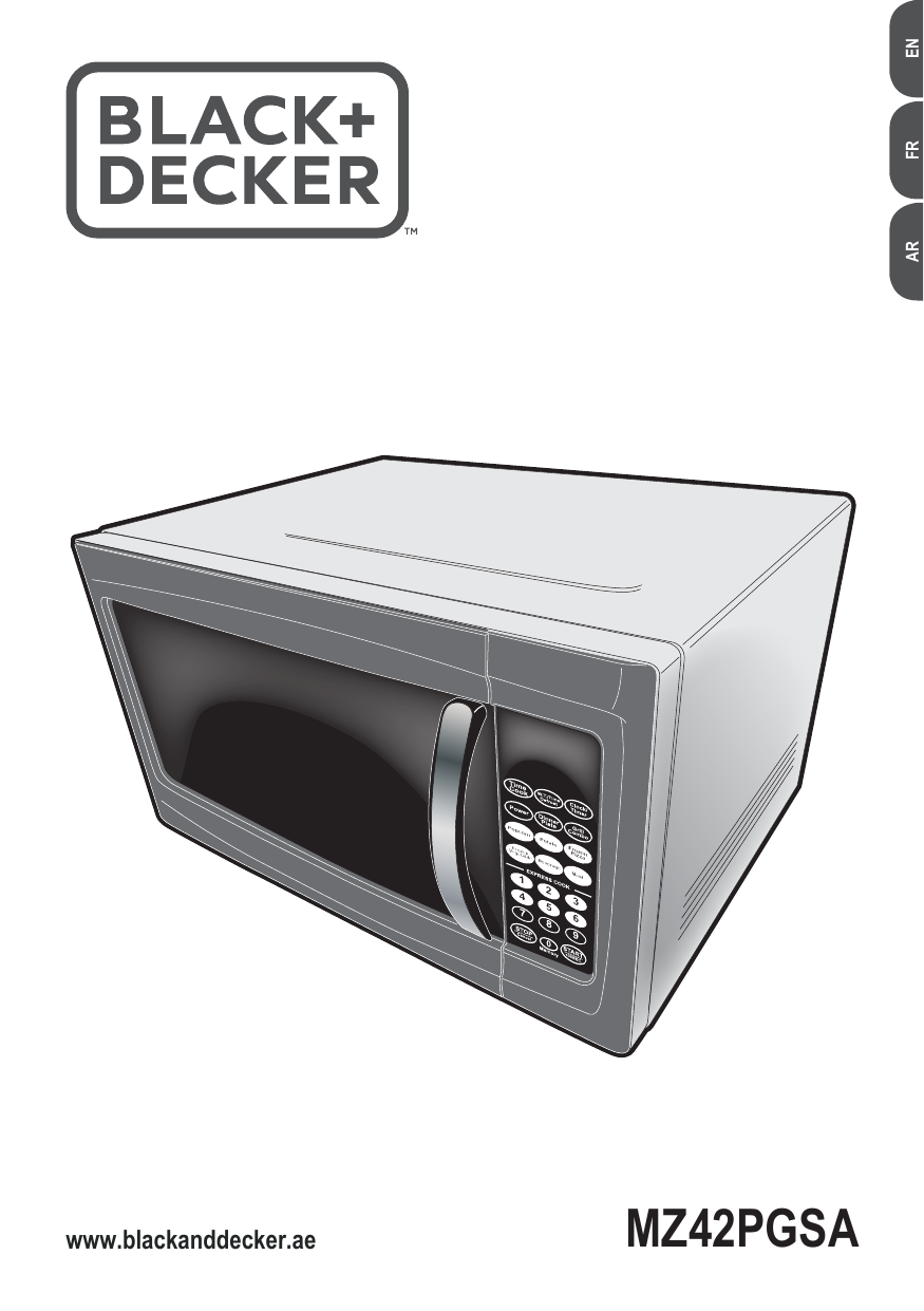 Black Decker Mz42pgsa Microwave Instruction Manual Manualzz