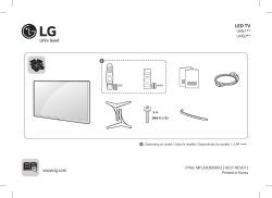 Lg 55uh615t Owner S Manual Quick Setup Guide Specification