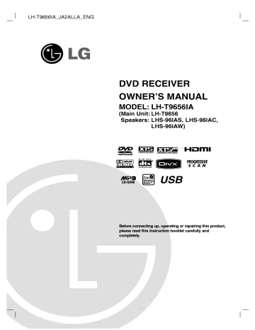 LG LH-T9656IA Owner's Manual | Manualzz