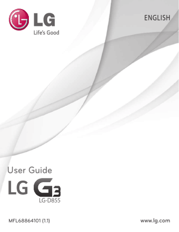 LG LG G3 (D855) Burgundy Red User guide | Manualzz