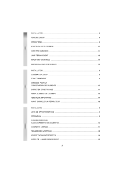 Refrigerator User Manual | AI Chat & PDF Download
