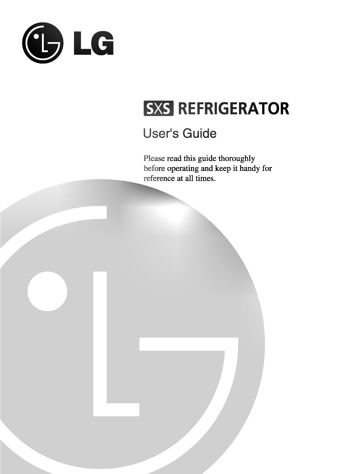 Lg Gr B247wvs Gr B247gvza Owner S Manual Manualzz