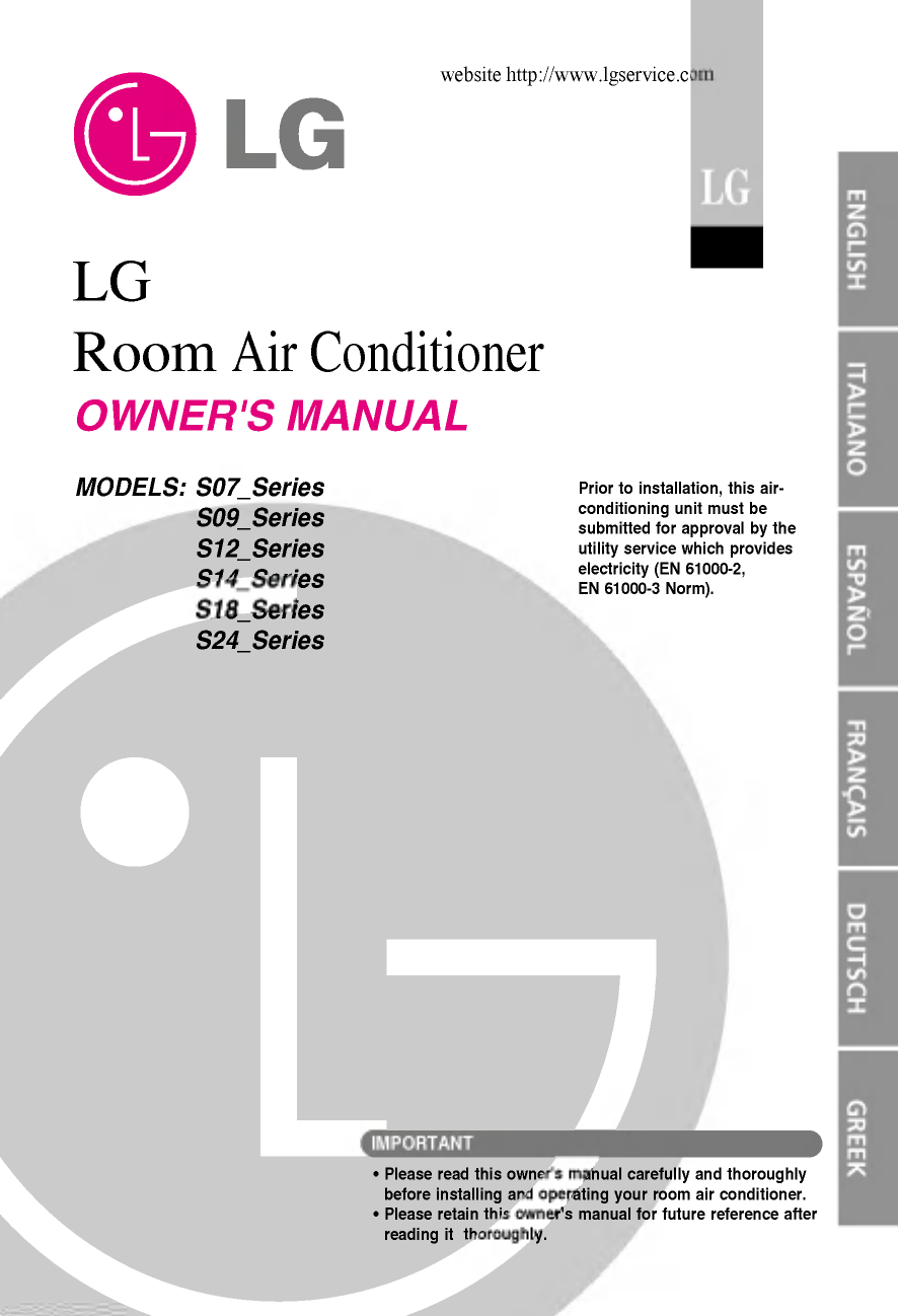 Lg S12aw Se0 Owner S Manual Manualzz