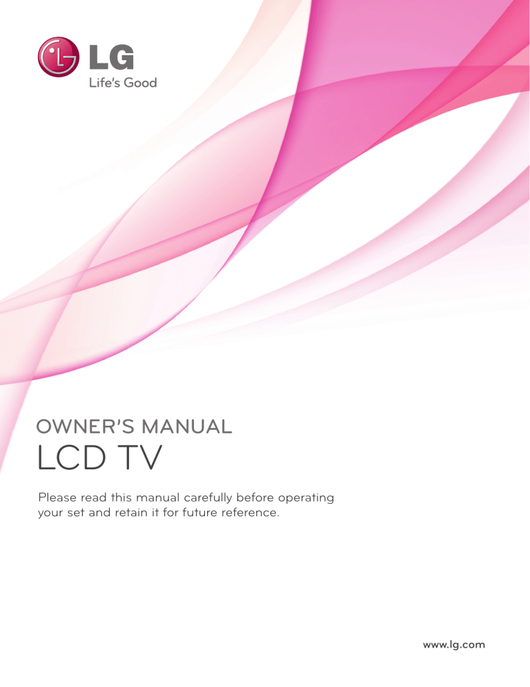 LG 32LD420, 32LD420-TA Owner's manual | Manualzz