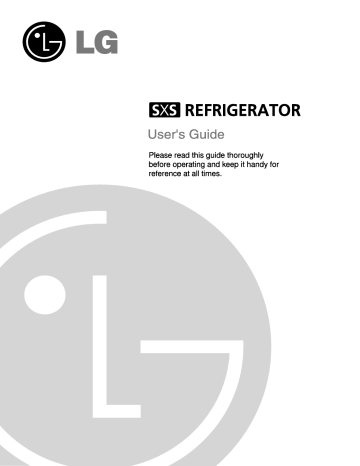 LG GR-L2272KGB Owner’s Manual | Manualzz