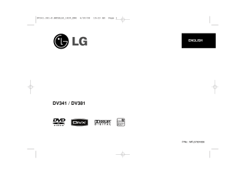 LG DV341 Owner’s Manual | Manualzz