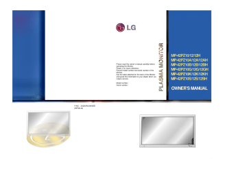 LG MP-42PZ12 Owner's manual | Manualzz