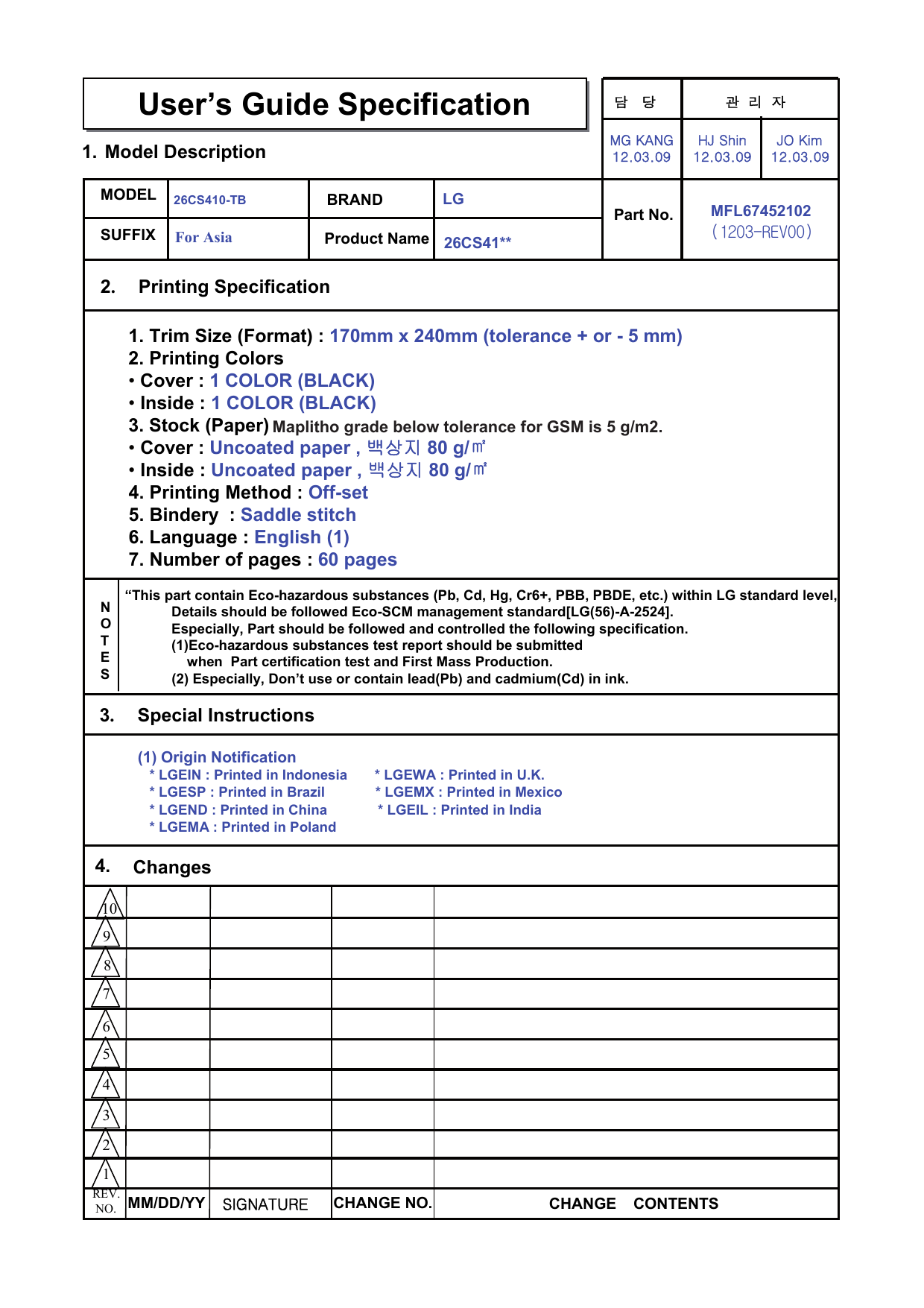 Lg 32cs410 32ls3300 26cs410 Tb 22ls3300 26ls3300 22cs410 26cs410 Owner S Manual Manualzz