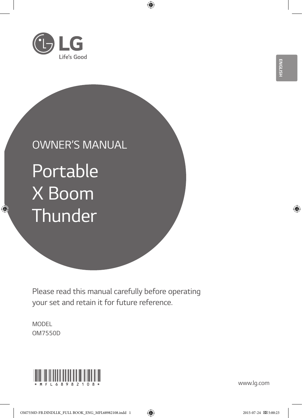 lg xboom om7550d