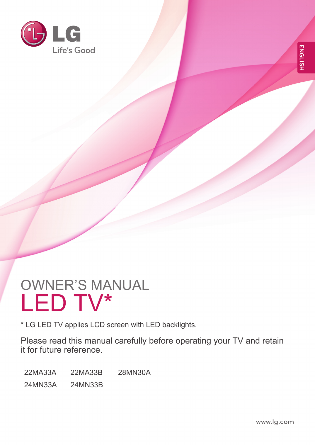 LG 22MA33B-PT Owner's Manual | Manualzz