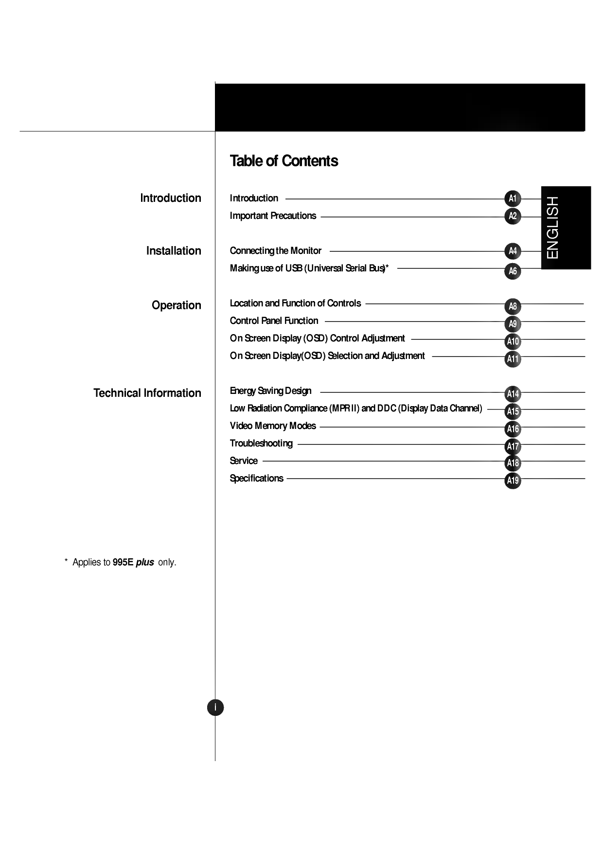 LG STUDIOWORKS 995E(CB995D-EA) Owner's manual